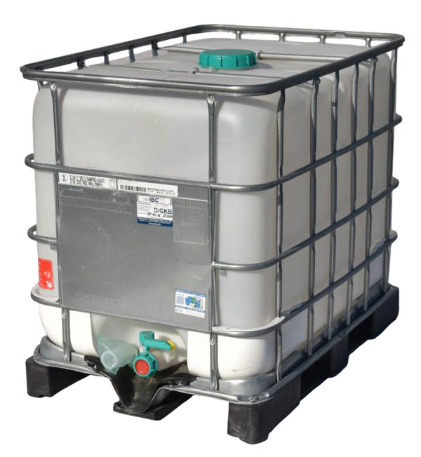 RE-IBC Schütz 640l PE-Palette (Euro-Maß)