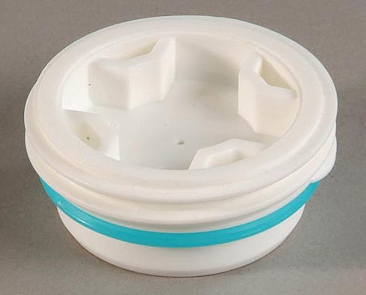 PP-Stopfen S 70 x 6 PE-Dichtung blau